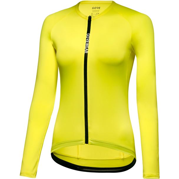 GORE Spinshift Long Sleeve Jersey Womens washed neon yellow 36