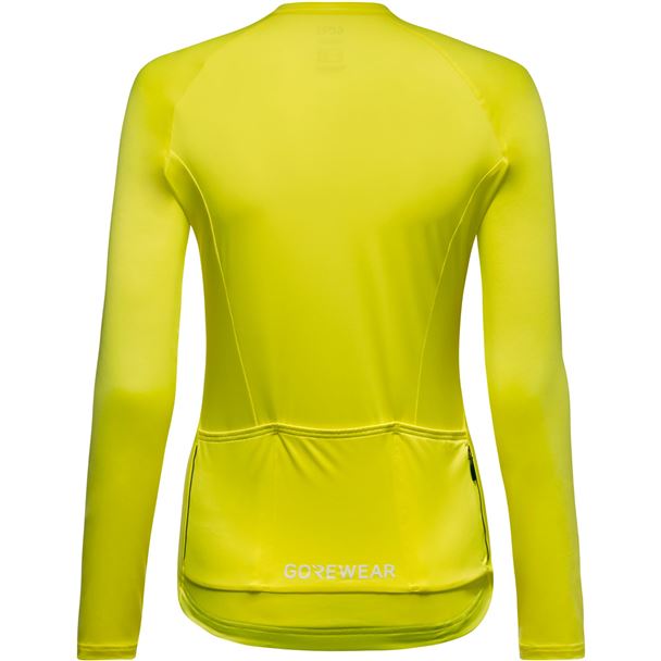 GORE Spinshift Long Sleeve Jersey Womens washed neon yellow 36