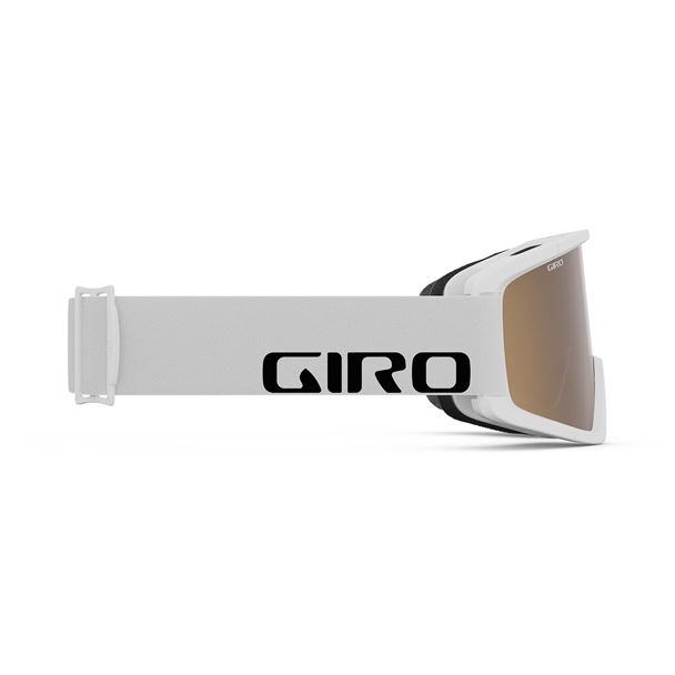 GIRO Semi White Wordmark Amber Gold/Yellow (2skla)