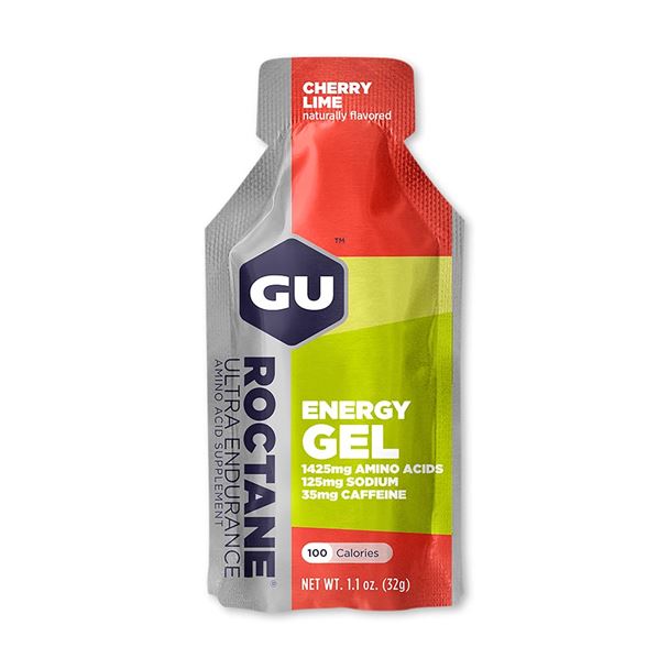 GU Roctane Energy Gel 32 g Cherry/Lime 1 SÁČEK (balení 24ks)