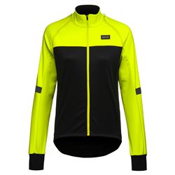 GORE Phantom Jacket Womens black / neon yellow 36