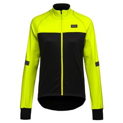 GORE Phantom Wmn Jacket black/neon yellow L/42