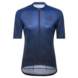 GORE Rain Camo Jersey Womens orbit blue 38
