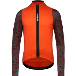 GORE Spinshift Thermo Long Sleeve Jersey Mens fireball/utility green M