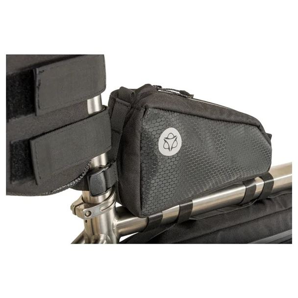 AGU Venture Top-Tube Frame Bag Black 0,7 L