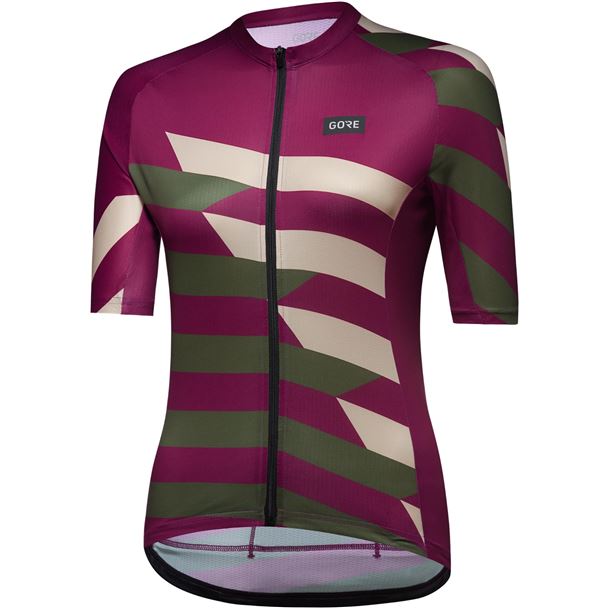 GORE Spirit Signal Chaos Jersey Womens process purple/utility green 42