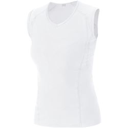 GORE M Wmn BL Sleeveless Shirt white S/38