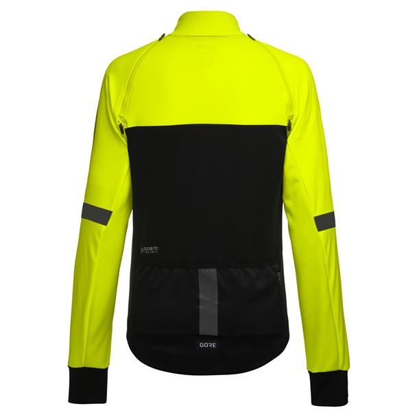 GORE Phantom Jacket Womens black / neon yellow 36