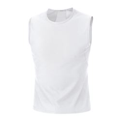 GORE M BL Sleeveless Shirt white M