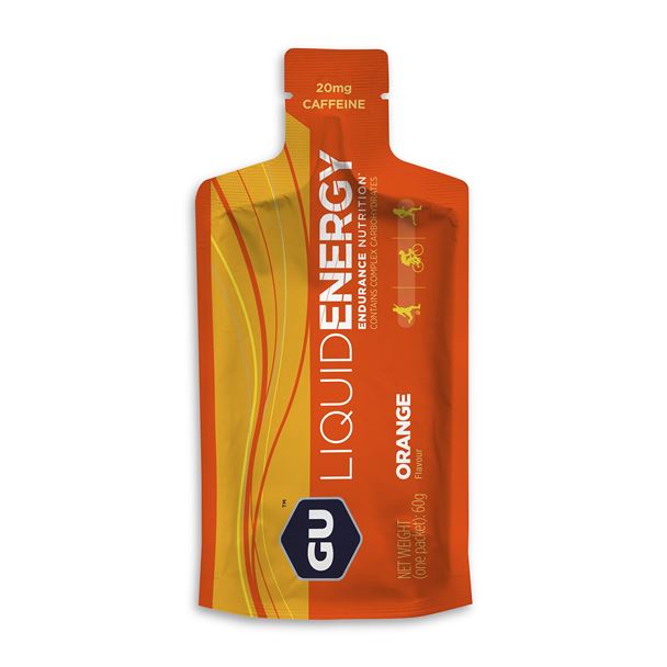 GU Liquid Energy Gel 60 g Orange 1 SÁČEK (balení 24ks)