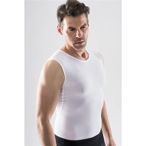 GORE M Base Layer Sleeveless Shirt white L