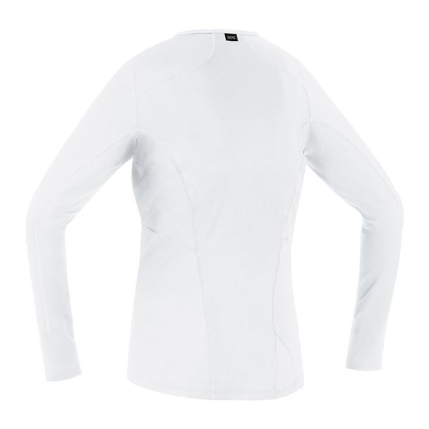 GORE M Women Base Layer Thermo Long Sleeve Shirt white L