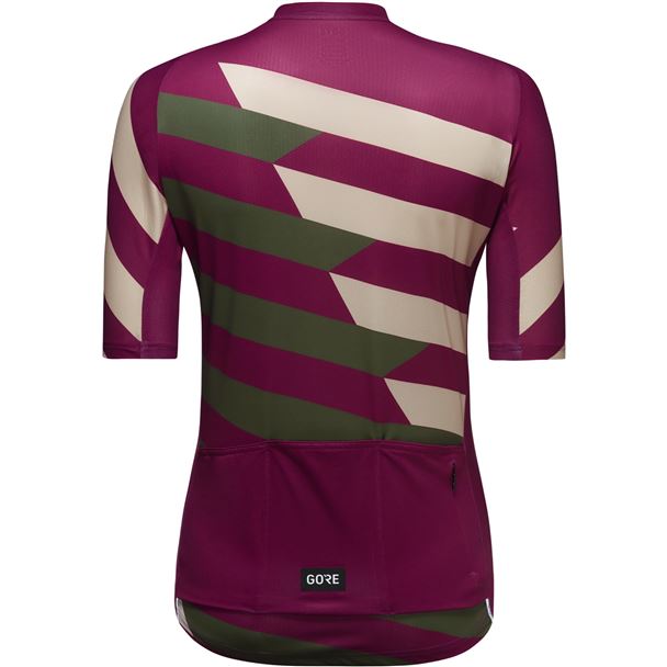 GORE Spirit Signal Chaos Jersey Womens process purple/utility green 42