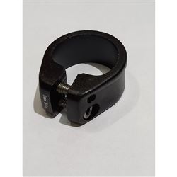 S.Clamp D-Fuse Seat Clamp DFSC01 A6061-T6 BLK (JY001A)w/2pcs M5x0.8x18L CRMO Bolts