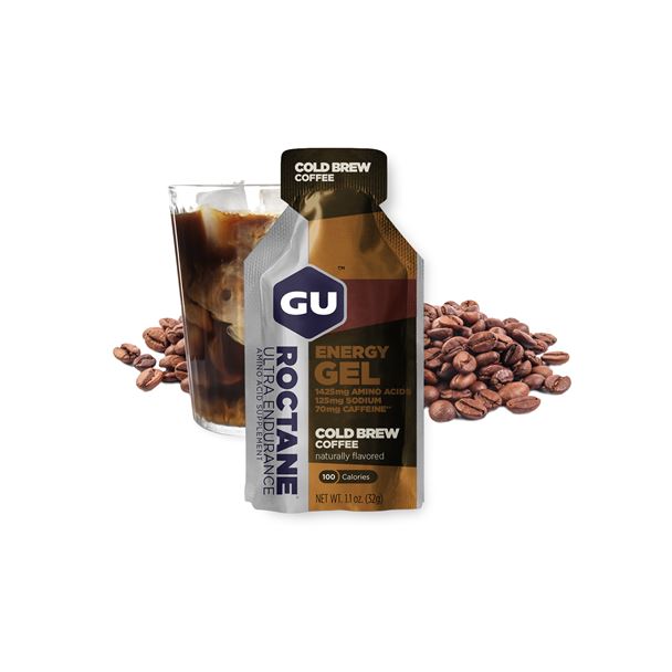 Výprodej-GU Roctane Energy Gel 32 g Cold Brew Coffee 1 SÁČEK AKCE EXP 10/25