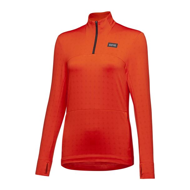 GORE Everyday Thermo 1/4-Zip Womens fireball S/38