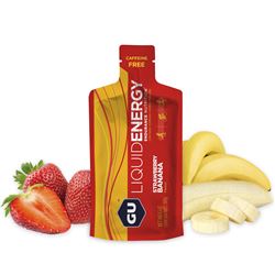 GU Liquid Energy Gel 60 g Strawberry/Banana 1 SÁČEK (balení 24ks)