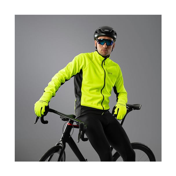 GORE C3 GORE-TEX INFINIUM™ Thermo Jacket neon yellow / black L