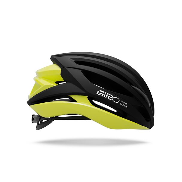 GIRO Syntax MIPS Mat Black/Gloss Hi Viz Yellow M
