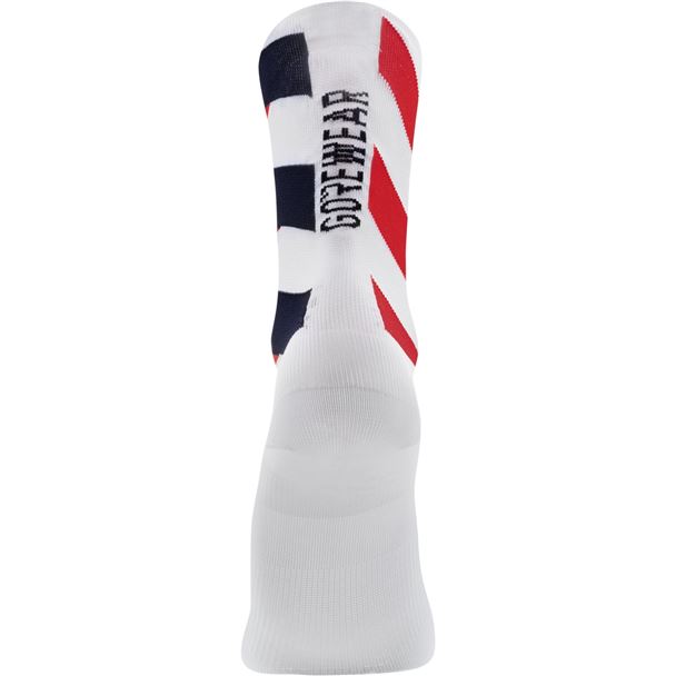 GORE Essential Signal Socks white / lab red 38-40/M