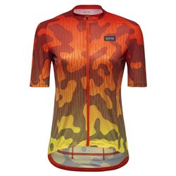 GORE Rain Camo Jersey Womens fireball 36