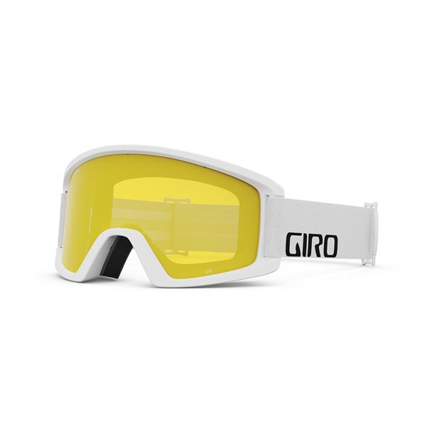 GIRO Semi White Wordmark Amber Gold/Yellow (2skla)
