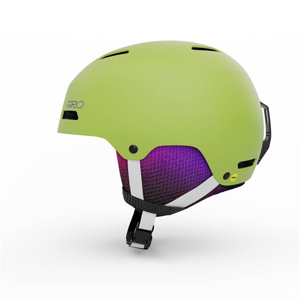 GIRO Crue MIPS Mat Fluo Green M