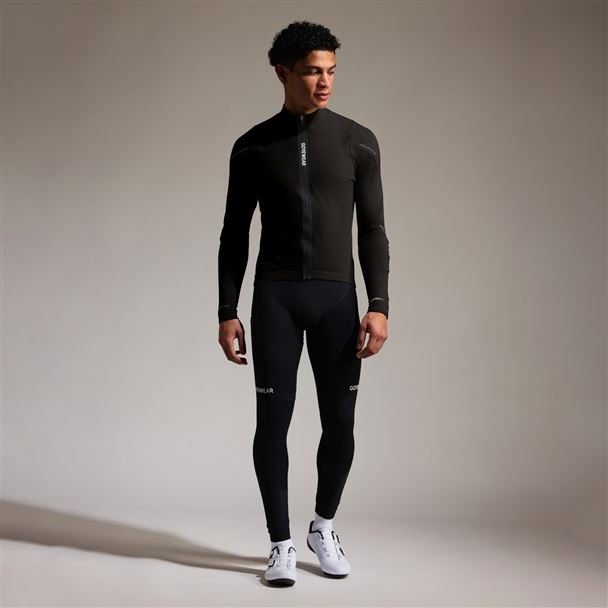 GORE SPINSHIFT Thermo Long Sleeve Jersey Mens black M