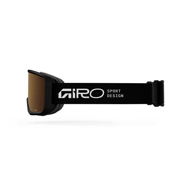 GIRO Sagen Black Stacked-Amber Gold/Yellow (2skla)