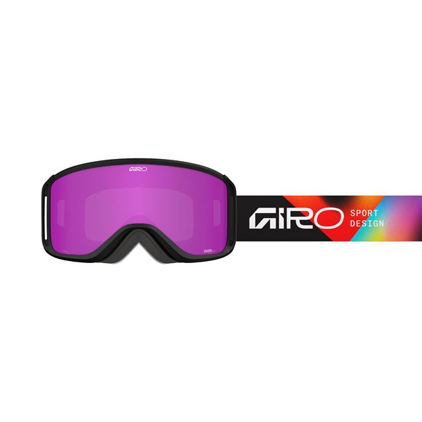GIRO Sagen W Black Angles-Amber Pink/Yellow (2skla)