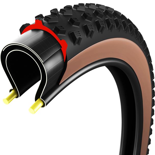 VITTORIA Torrente 29x2.25 XC Race Brown-blk-blk G2.0