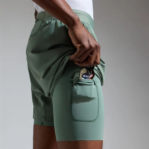 GORE CONCURVE 5” 2in1 Shorts Mens slate green L