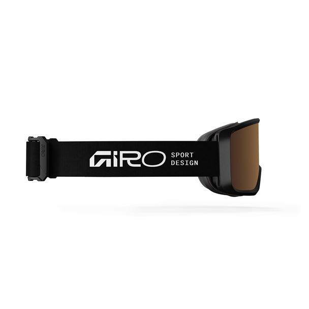 GIRO Sagen Black Stacked-Amber Gold/Yellow (2skla)