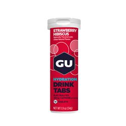 GU Hydration Drink Tabs 54 g Strawberry Hibiscus 1 tuba (balení 8ks)