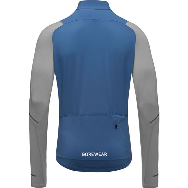 GORE Spinshift Thermo Long Sleeve Jersey Mens cargo blue/lab gray L