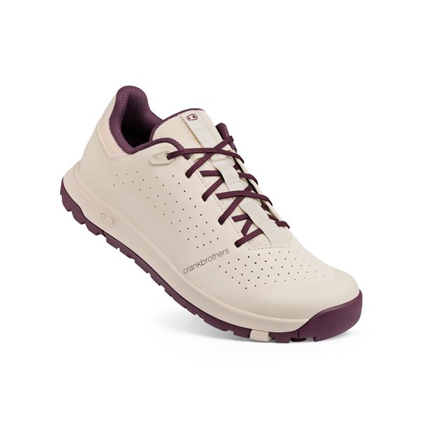 CRANKBROTHERS Stamp Trail Lace White Swan/Purple 39