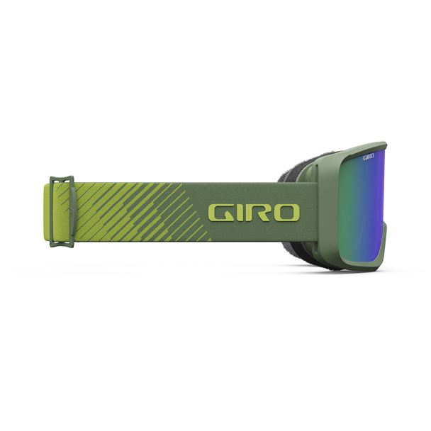 GIRO Sagen Mat Green Streaker Loden Green/Yellow (2skla)