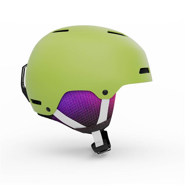 GIRO Crue MIPS Mat Fluo Green M