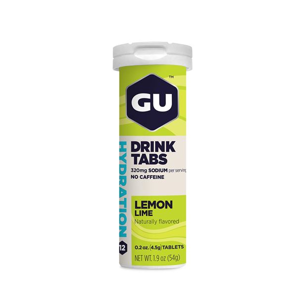 GU Hydration Drink Tabs 54 g Lemon/Lime 1 tuba (balení 8ks)