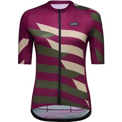 GORE Signal Chaos Jersey Womens process purple/utility green M/40