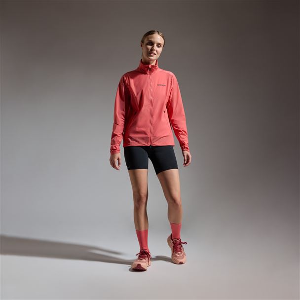 GORE CONCURVE Windbreaker Womens coral red M