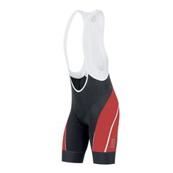 GORE Oxygen Bibtights short+-black/red-XXL
