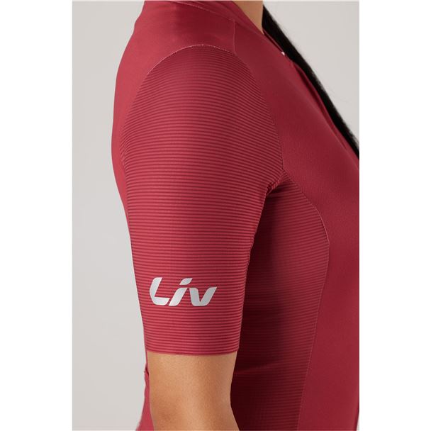 LIV VANTAGE SS JERSEY M DRIED CHILI