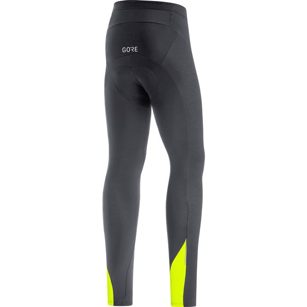 GORE C3 Thermo Tights+ black/neon yellow M