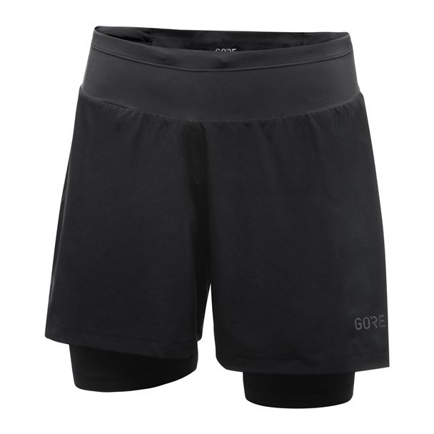 GORE R5 Wmn 2in1 Shorts black XXS/34