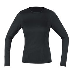 GORE M Women Base Layer Long Sleeve Shirt black 40