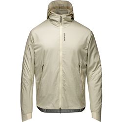 GORE CONCURVE WINDSTOPPER® Insulated Hooded Jacket Mens tech beige L