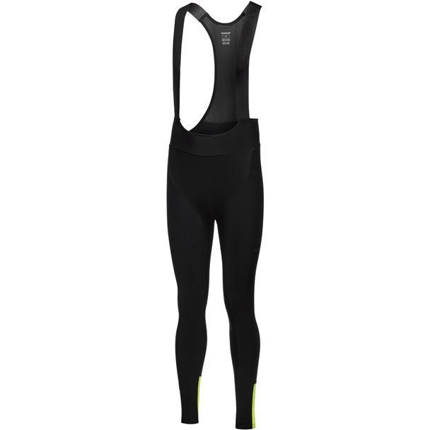 GORE SWIFTRIDE Thermo Bib Tights+ Mens black / neon yellow L