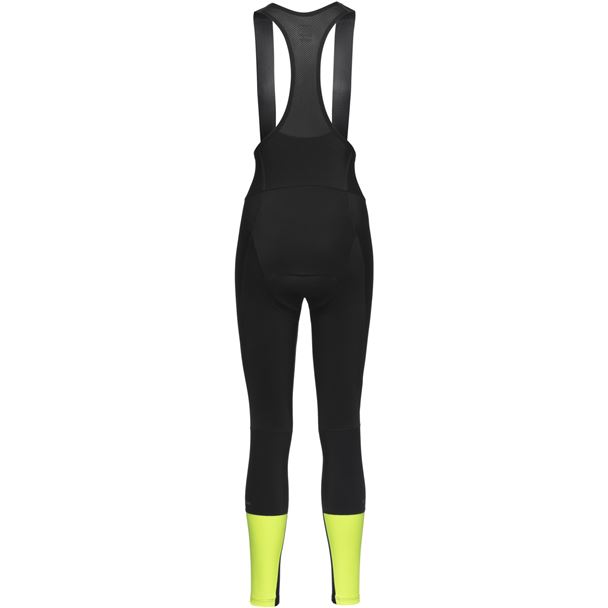 GORE SWIFTRIDE Thermo Bib Tights+ Womens black/neon yellow L