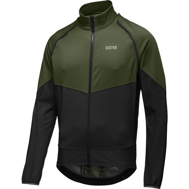 GORE Phantom Jacket Mens utility green / black L